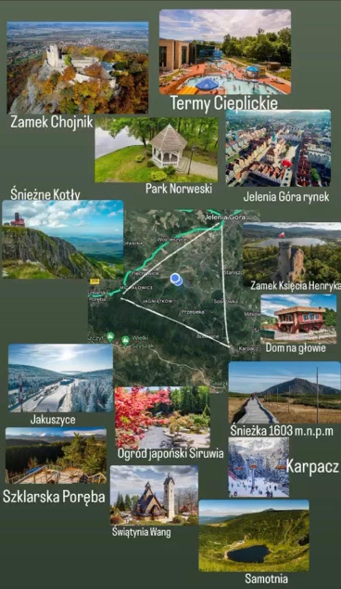 Domek W Karkonoszach Pod Zamkiem Chojnik イェレニャ・グーラ エクステリア 写真